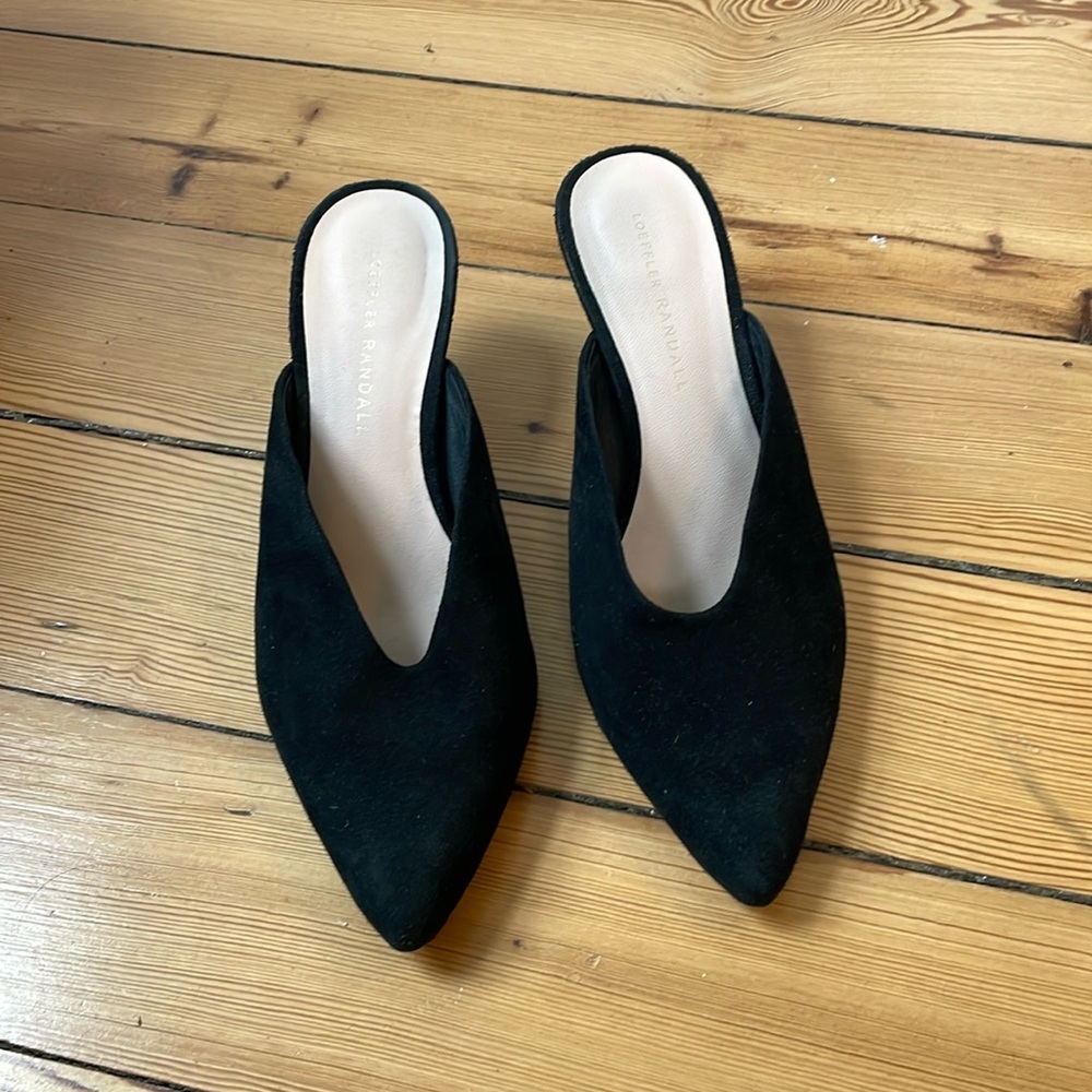 Loeffler Randall Juno suede mules